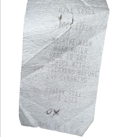 Vintage On the Rocks Women’s Linen Blouse - Picture 6 of 9